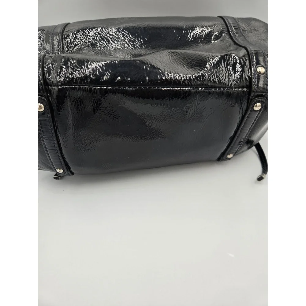 Coach B1273-19569 Navy Blue Audrey Andie Cinched Shoulder Bag